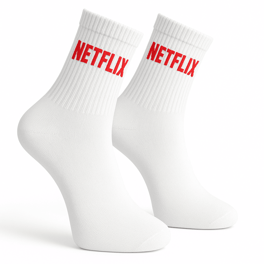 Netflix Yazılı Kolej Çorap