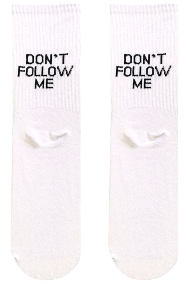 Dont't Follow Me White