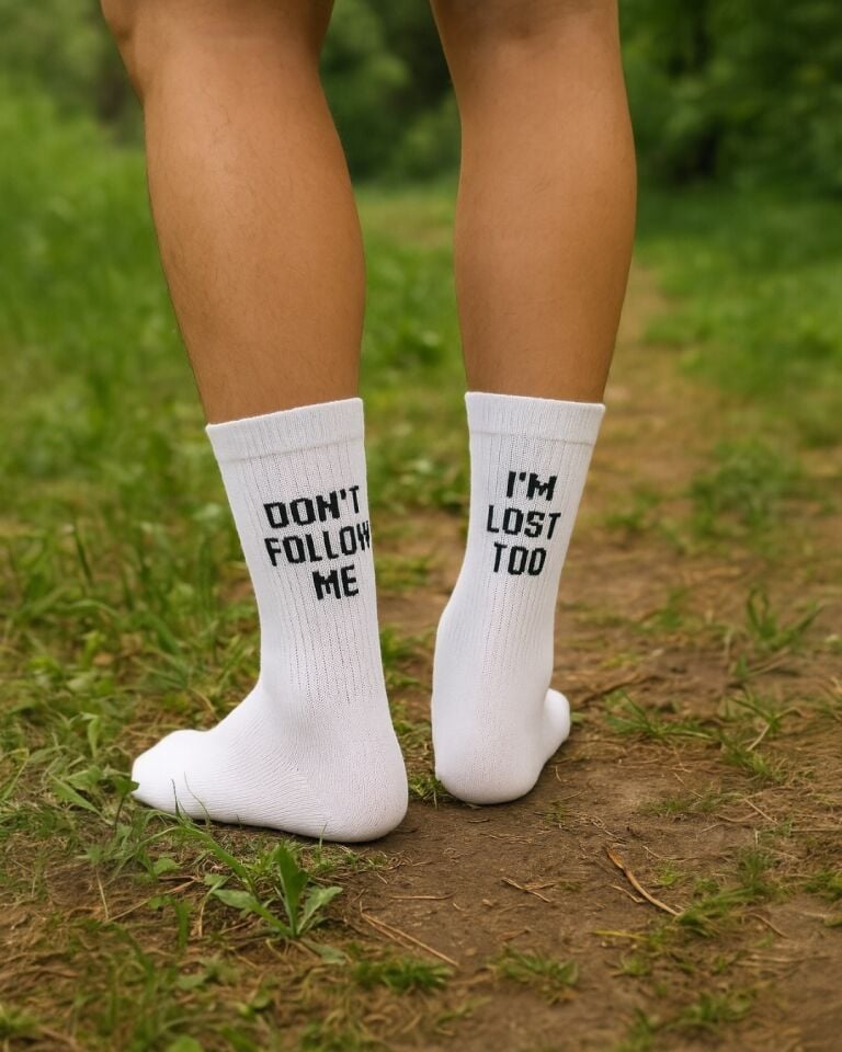 Dont't Follow Me White