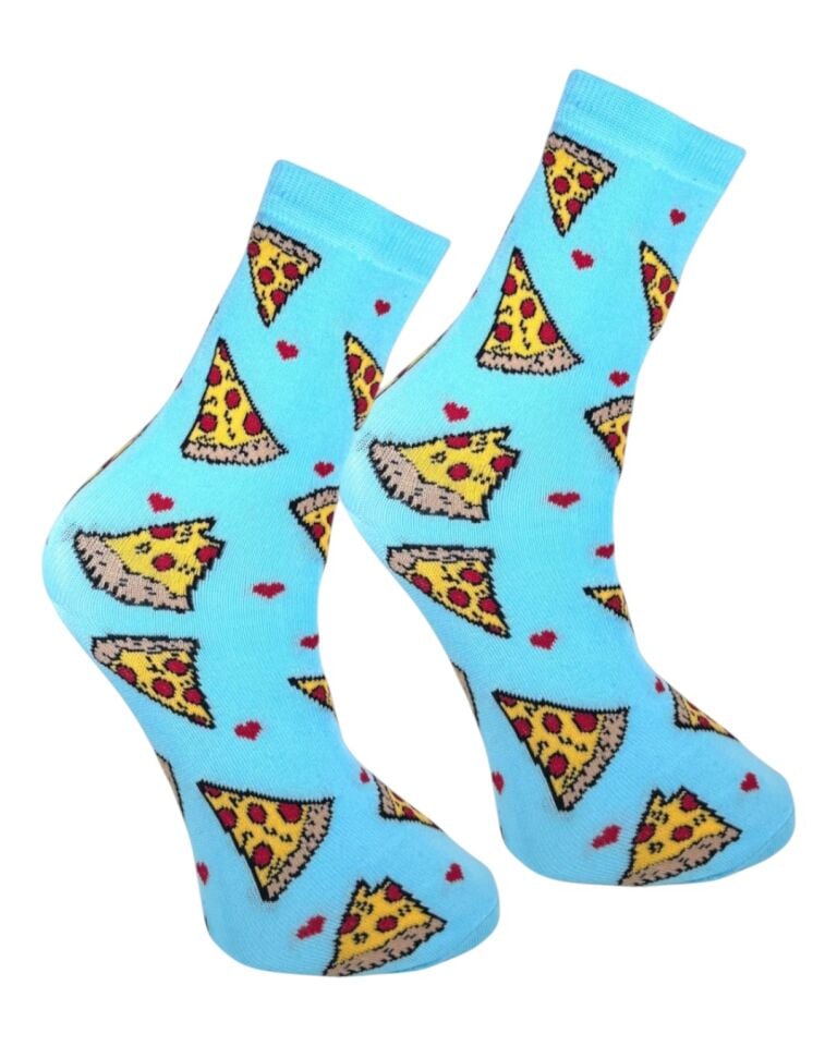 Pizza Dilimi Çorap – Eğlenceli ve Konforlu!